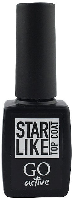 Закріплювач гель-лаку з шимером GO ACTIVE Starlike Top Coat 10 мл EUPHORIA 03