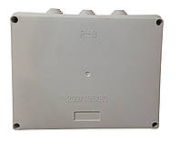 Коробка розподільча Р8 без клеми с гермовводами 200х155х80мм IP54