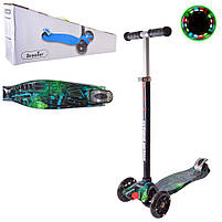 Дитячий mebelime Самокат mebelime Bambi SC22070 висота керма 64x78x83 см, фото 2