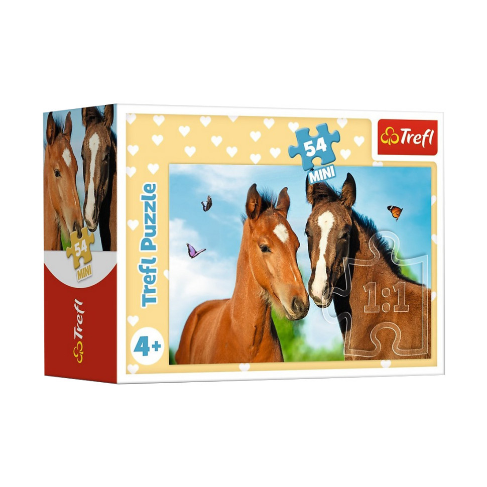 Пазли mebelime  "Симпатичні тварини" Trefl 19734, 54 елементи, фото 1