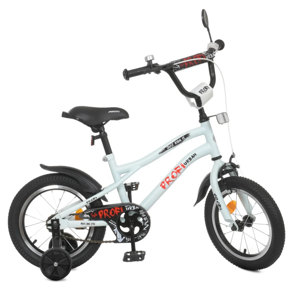 Велосипед mebelime Дитячий mebelime mebelime PROF1 mebelime Y14251-1 14 дюймів, білий