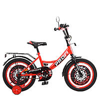 Велосипед Дитячий mebelime PROF1 Y1646-1 16 дюймів, червоний, фото 3