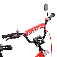 Велосипед Дитячий mebelime PROF1 Y1646-1 16 дюймів, червоний, фото 4