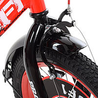 Велосипед Дитячий mebelime PROF1 Y1646-1 16 дюймів, червоний, фото 6