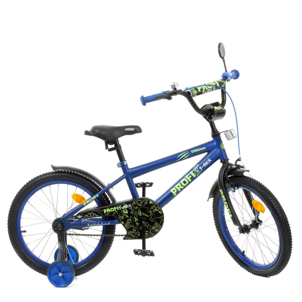 Велосипед Дитячий mebelime PROF1 Y1672 16 дюймів, синій, фото 1