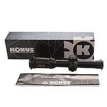 Оптичний приціл KONUS KONUSPRO M-30 1-4x24 Circle Dot IR, фото 5