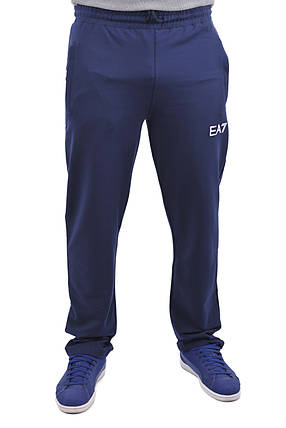 Штани спортивні чоловічі Armani 23-9039 темно-сині, фото 3