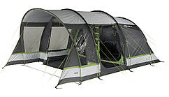 Намет чотиримісний High Peak Garda 4.0 Light Grey/Dark Grey/Green (11821) 4000 мм Кемпінговий Трисезонний Тунель