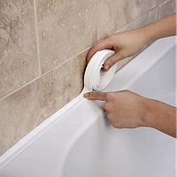 Клейкая лента изолятор Grip Tape 2.5 м ширина 3,7 см для ванны и кухни водостойкая , защита от протекания воды