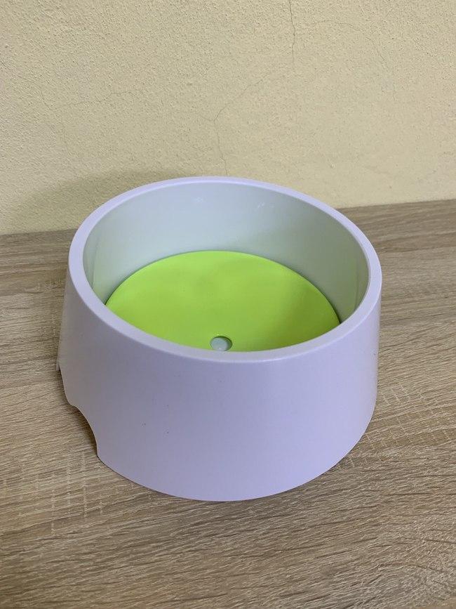 Поїлка Суха морда салатова кругла 1000мл, фото 1