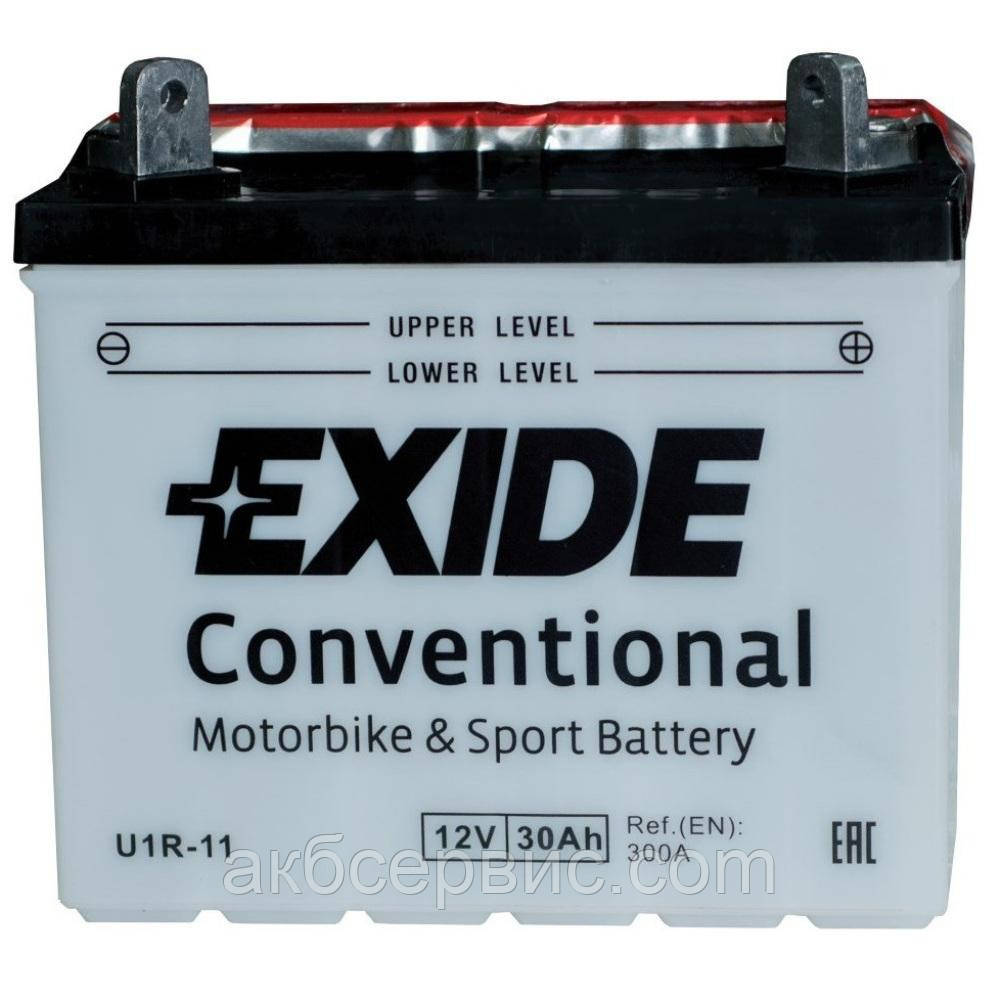 Mотоакумулятор Exide 30 ah U1R-11 (сухозаряджений)