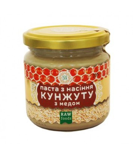 Паста кунжутна з медом "Еколія" 200 г