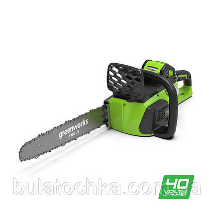 Ланцюгова пила акумуляторна Greenworks GD40CS40 без АКБ і ЗП, фото 1