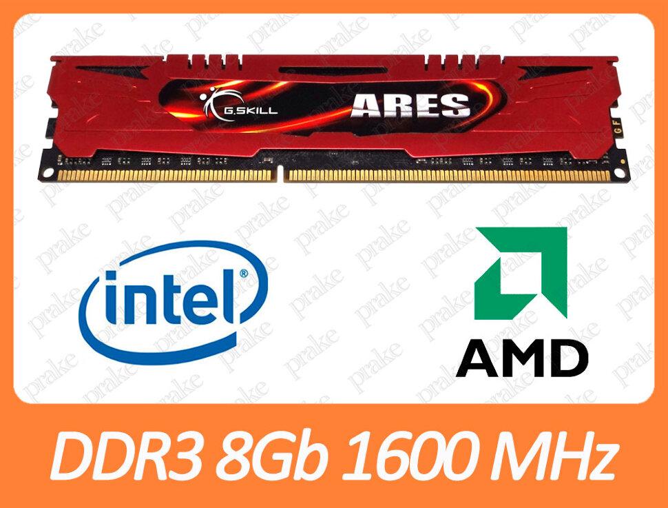 DDR3 8GB 1600 MHz (PC3-12800) CL9 G.Skill Ares F3-1600C9D