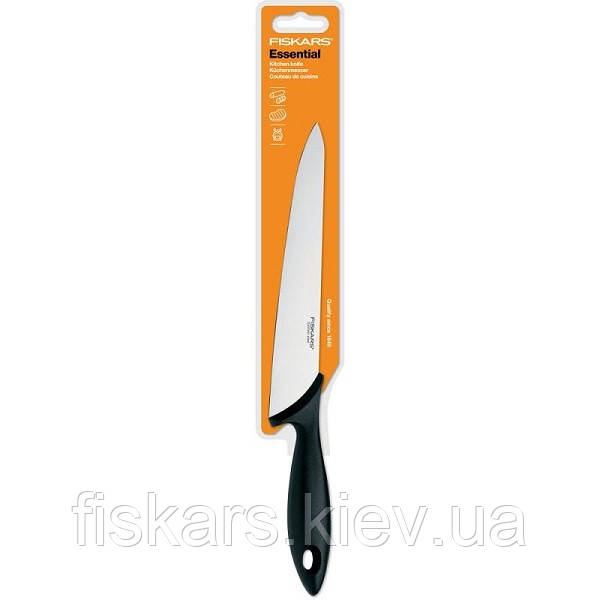 Кухонний ніж Fiskars Essential 21 см (1023776)