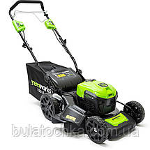 Газонокосарка акумуляторна Greenworks GD40LM46SP без АКБ і ЗП, фото 2