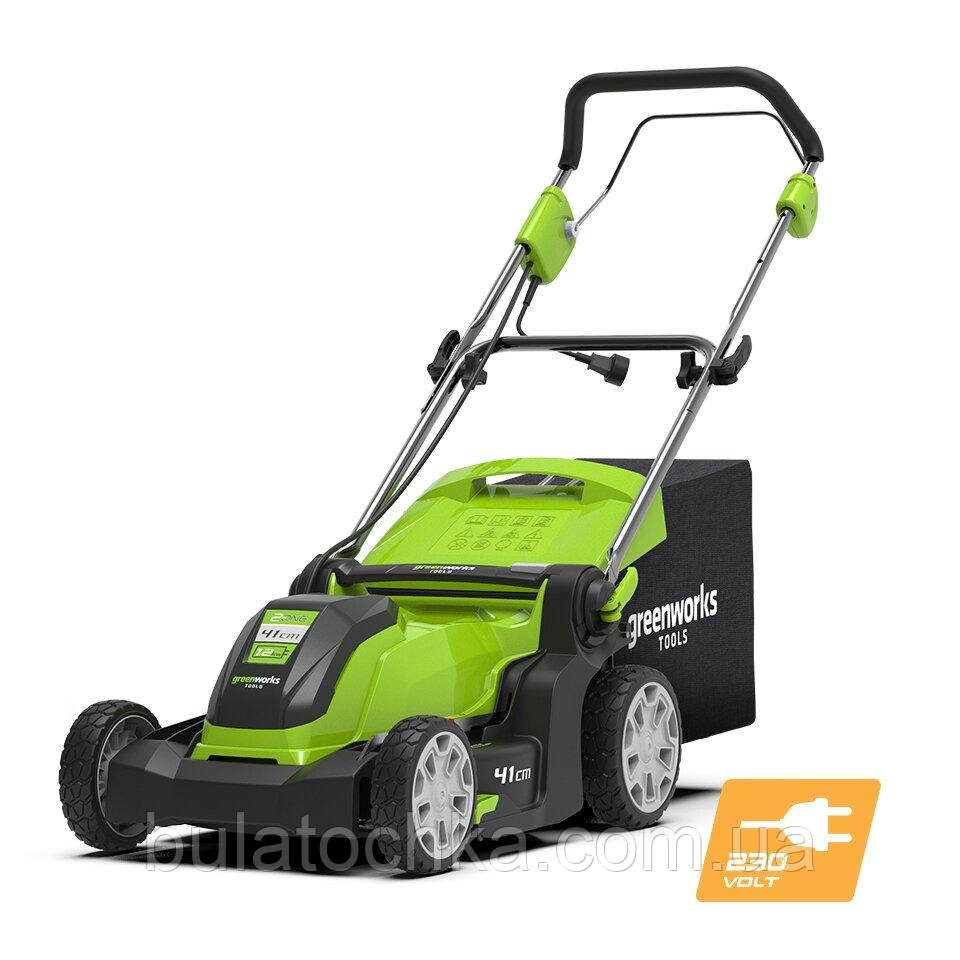 Газонокосарка електрична Greenworks GLM1241 230V