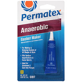 Анаеробний герметик формувач прокладок червоний Permatex Anaerobic Gasket Maker 51817 6мл