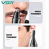 Тример для носа та вух VGR Professional Nose & Hair Trimer 2in1 V-613, фото 2