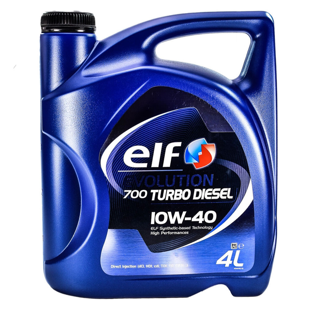 Олія моторна ELF Evolution 700 Turbo Diesel 10W-40 SN/CF 4 л