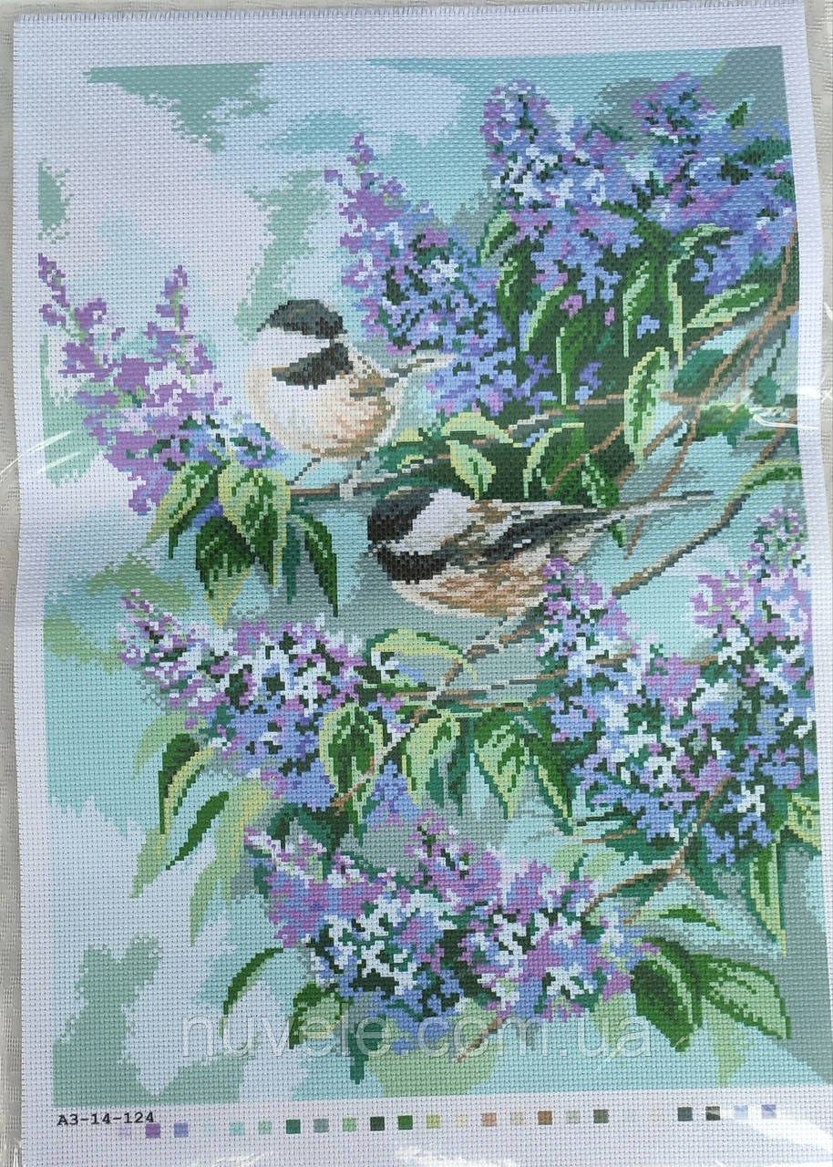 Схема на Канве (А-3) Синички — Купить Недорого на Bigl.ua (1822449118)