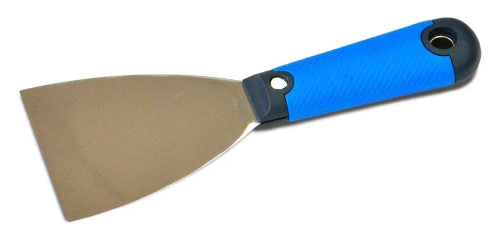 Шпательная лопатка стальная с нерж покр., 150мм., Favorit, фото 1