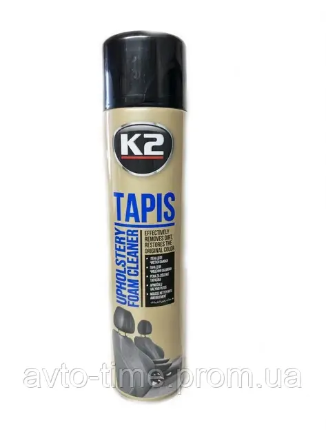 Пенный очиститель обивки салона K2 TAPIS 600мл - фото 1 - id-p1822455238