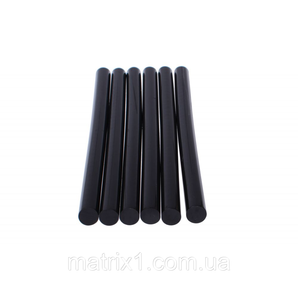 Термоклей, 11 мм, L — 200 мм, чорний СТАЛЬ, фото 1