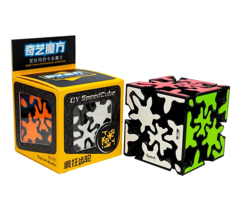 QiYi MofangGe Crazy Gear Cube 3x3 | Головоломка шестеренчаста