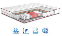 Матрас ортопедический Рубин 140*200 с независимым пружинным блоком Матролюкс