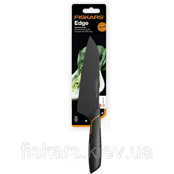 Кухонний ніж Сантоку Fiskars Edge 17 см (1003097)