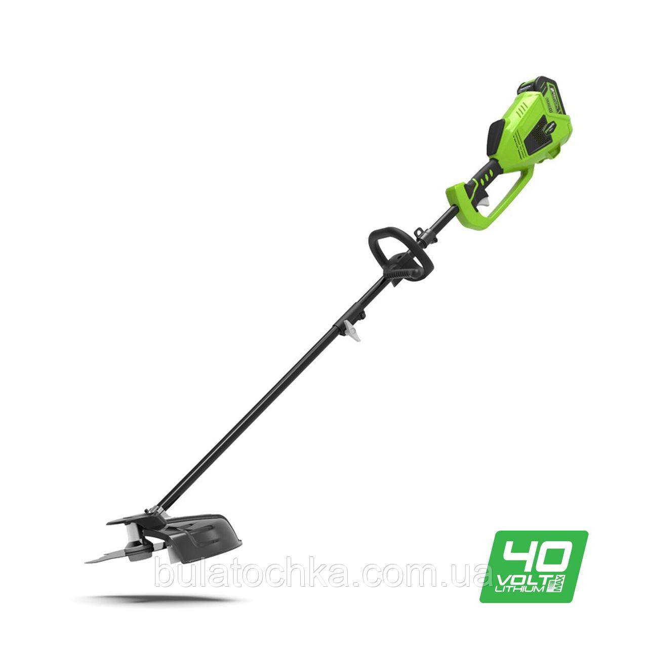Тример акумуляторний Greenworks GD40BC без АКБ і ЗП