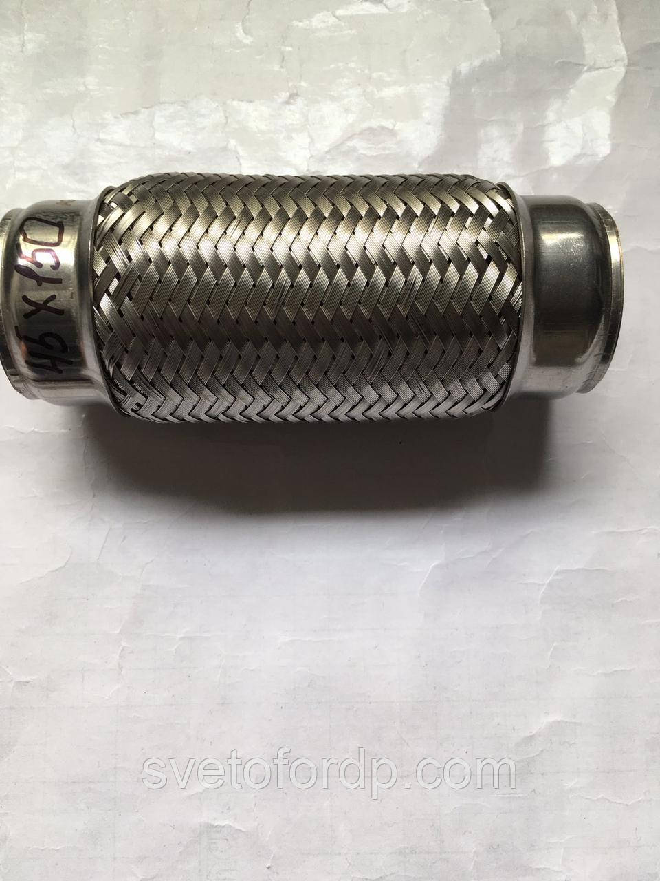 Гофра глушника 45х150 (3-шарова) Чері / Chery, Лачетті / Lacetti Корея, фото 1