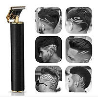 Триммер для бороды Professional и стрижки волос Аккумуляторный Hair Clipper WS-T997 Чорный