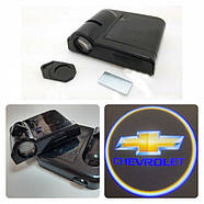 Світлодіодна підсвітка на двері автомобіля з логотипом Chevrolet 2 шт./1 уп (KG-7569), фото 2