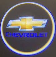 Світлодіодна підсвітка на двері автомобіля з логотипом Chevrolet 2 шт./1 уп (KG-7569), фото 3