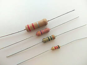 Резистор 2,5R  0.5W CFR 5%