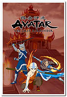 Avatar: The Last Airbender - аниме постер