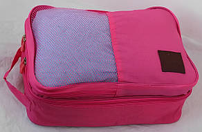 Органайзер для взуття Travel Shoes Pouch Ver.2 Рожевий, фото 4