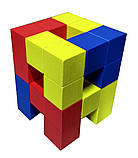 Кутики, (Куточки) методика Нікитина, дерев'яна яні кубики 3х3 см, фото 2
