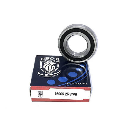 Підшипник  16005 2RS P6 (6-7180105)  BBC-R, розміри:25*47*8, фото 1