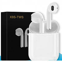 Беспроводные Bluetooth наушники X9S-TWS 5.0 White