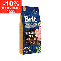 Brit Premium (Брит Премиум) Dog Adult M - Корм для взрослых собак средних пород 15 кг