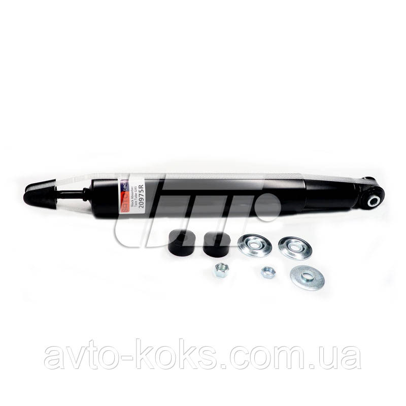 Sato tech 20975R Амортизатор задній газомасляний Daewoo Lanos 1.4-1.6, Espero 1.5-2.0, Nexia 1.5, фото 1