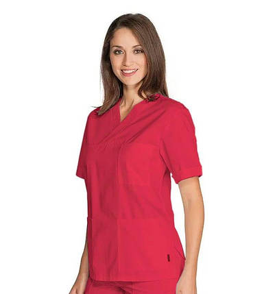 Медичний костюм хірургічний жіночий рожевий - 03113, фото 1