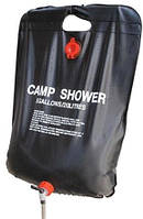 Портативный Душ для дачи и кемпинга CAMP SHOWER 20 л Supretto Черный