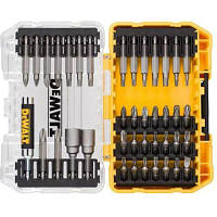 Набор бит DeWALT Phillips, Pozidriv, Torx, L= 25, 50 мм, головки 8, 10 мм, маг. держ., 40 шт, кейс (DT70705)