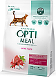 Сухий корм Optimeal High in Veal для дорослих кішок з високим вмістом телятини, 200г, фото 3
