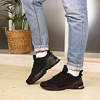 Мужские текстильные кроссовки BaaS Черные 41 42 43 44 45 46