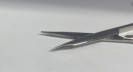 Ножиці хірургічні прямі із закругленими кінчиками 11,5 см, Stevens, "Asa Dental" Італія, фото 3
